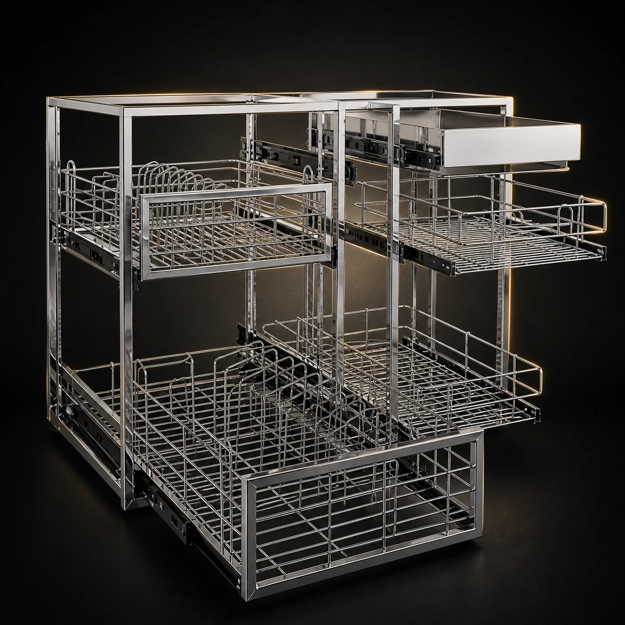 Existing SS Kitchen Trolleys
